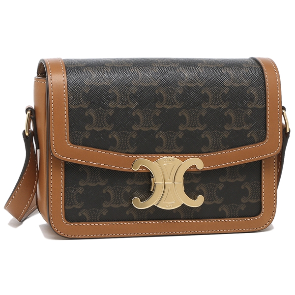 セリーヌ ショルダーバッグ レディース トリオンフ CELINE 18888 2BZ4 04LU ブラウン