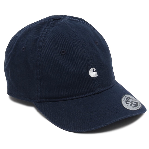 Carhartt WIP（カーハート）の帽子が入荷しました&star;クラシカルな6パネル式で仕上げた一品。フロントにはブランドを象徴するCロゴを刺しゅうし、アクセントを効かせています。カジュ