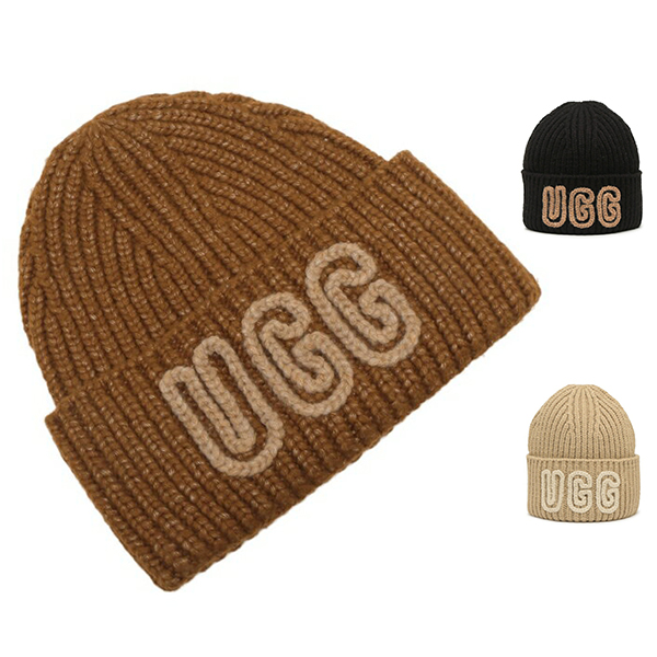 アグ ニット帽 ビーニー チャンキー クラフテッド リブ ビーニー レディース UGG 102345 CHUNKY CRAFTED RIB BEANIE