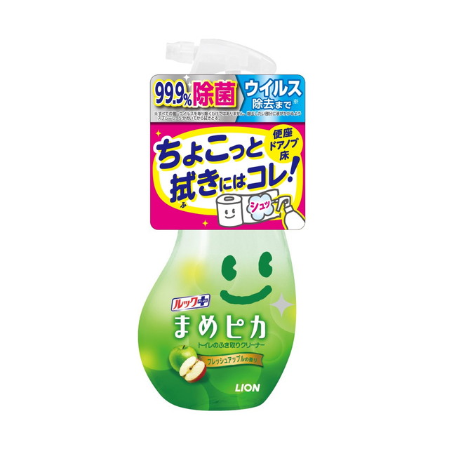 トイレットペーパーがボロボロにならない毎日のサッとひと拭きに使いやすいトイレのふき取りクリーナー●「ボロボロ防止成分」配合で、トイレットペーパーがボロボロにならずに手軽に気持ちよく拭き掃除ができます。