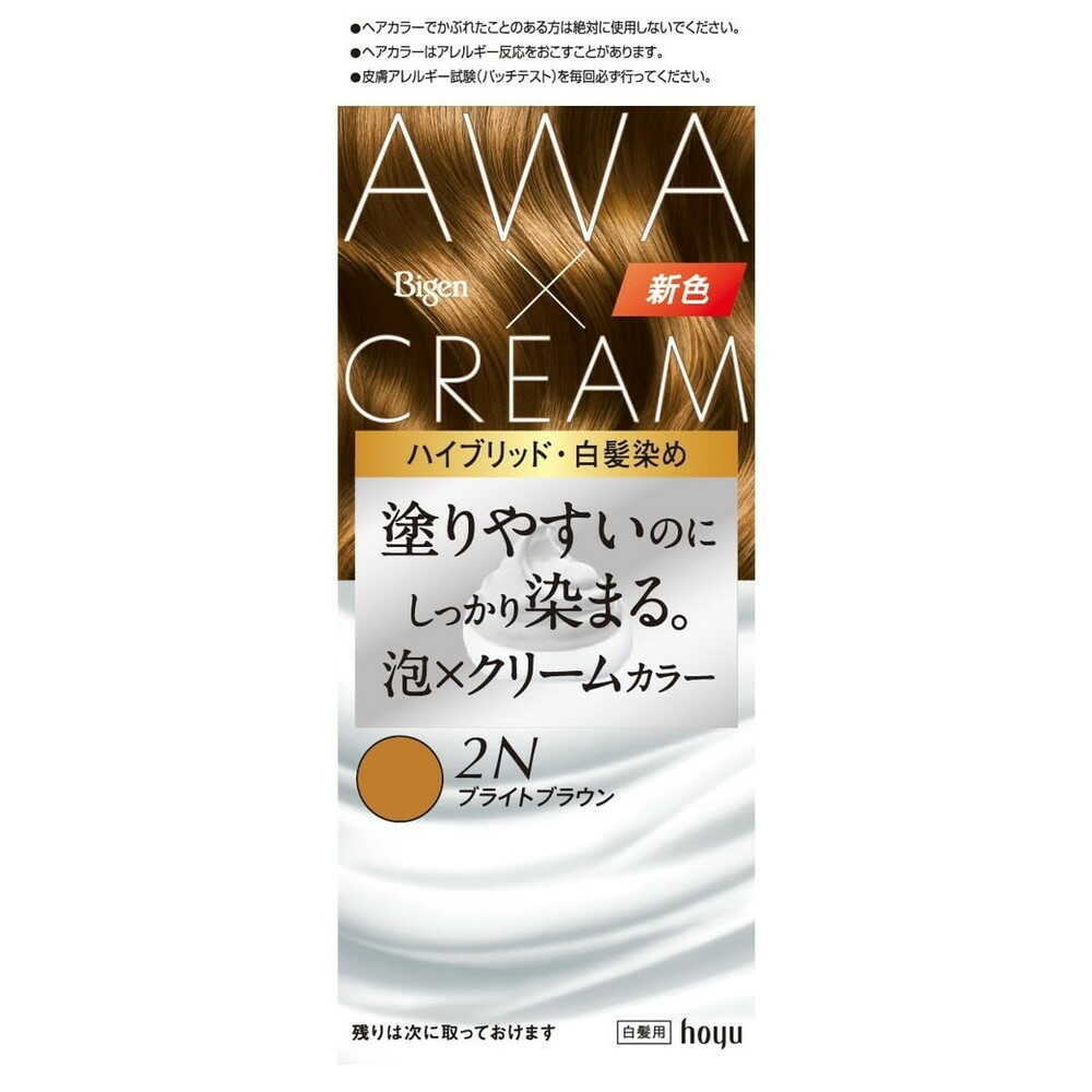 ●クリームの「染毛力」と泡の「使いやすさ」を兼ね備えたハイブリッド剤●するりと伸びてしっかり密着。新感触のもち泡クリーム●手塗りで簡単。生え際から広範囲までムラなくキレイ●赤みを抑えた色作りで柔らかな