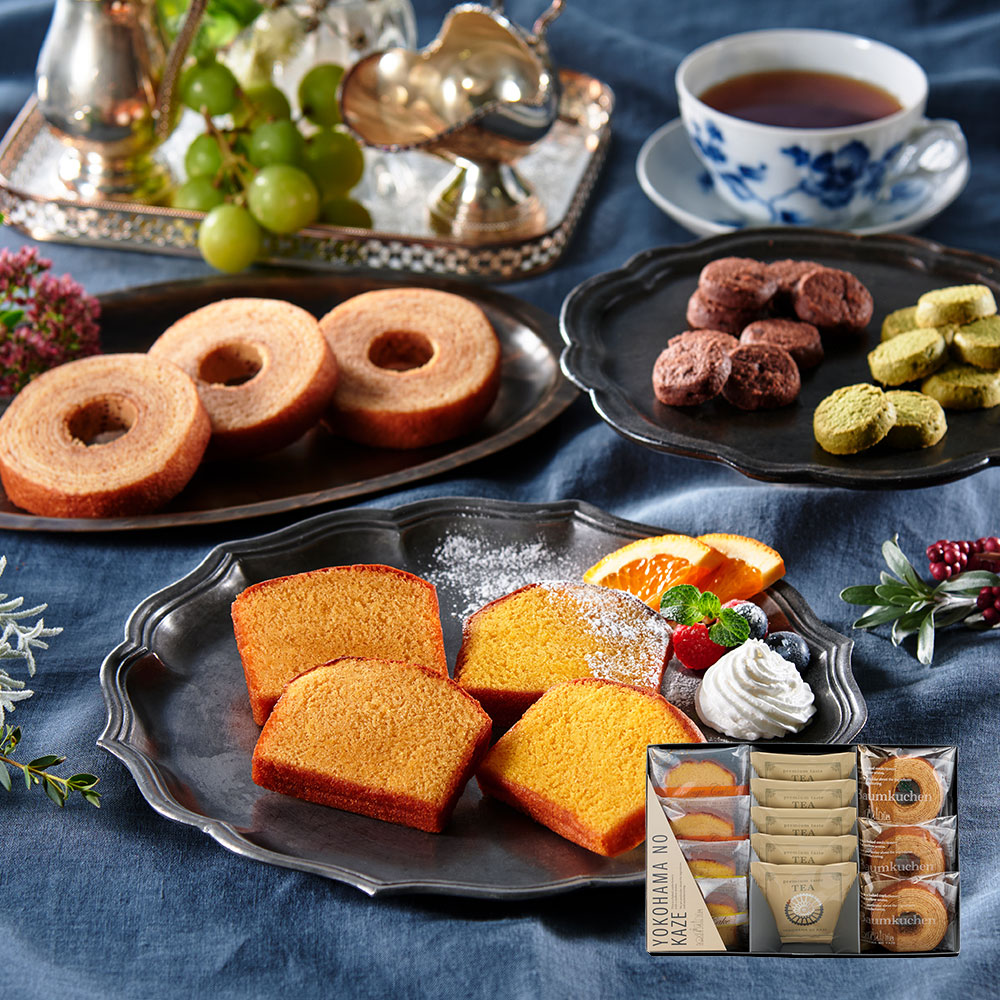 神奈川 「YOKOHAMA NO KAZE」 プレミアム焼菓子ギフト（バウムクーヘン