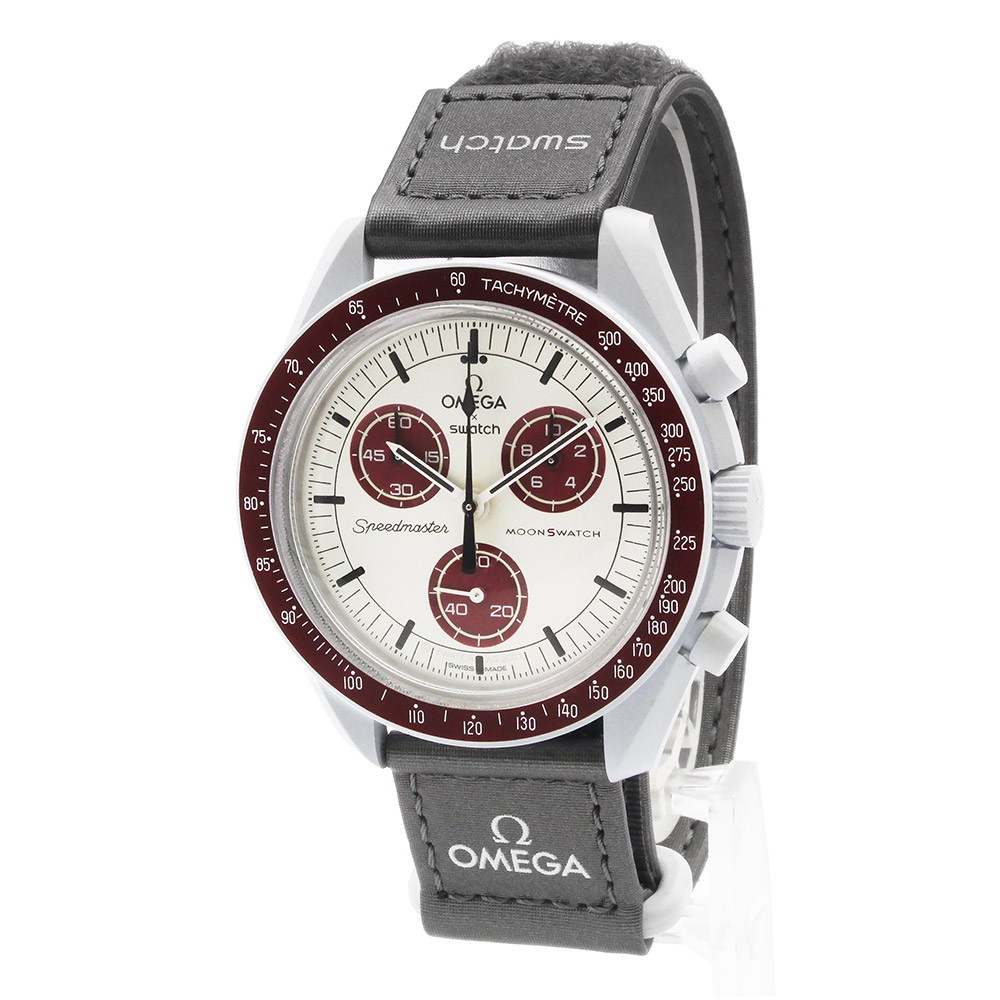 （未使用 展示品）オメガ OMEGA スウォッチ Swatch ミッション トゥ プルート MISSION TO PLUTO スピードマスター ムーンスウォッチ ク
