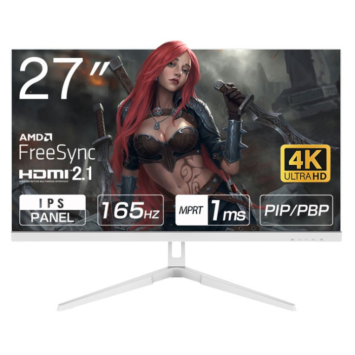 WIS ウィズ 27V型 UHD 165Hz ゲーミングモニター 27U165JPW