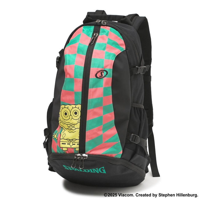 スポルディング バスケット バッグ ケイジャー スポンジ・ボブ チェッカーフラッグ 40-007SBC SPALDING