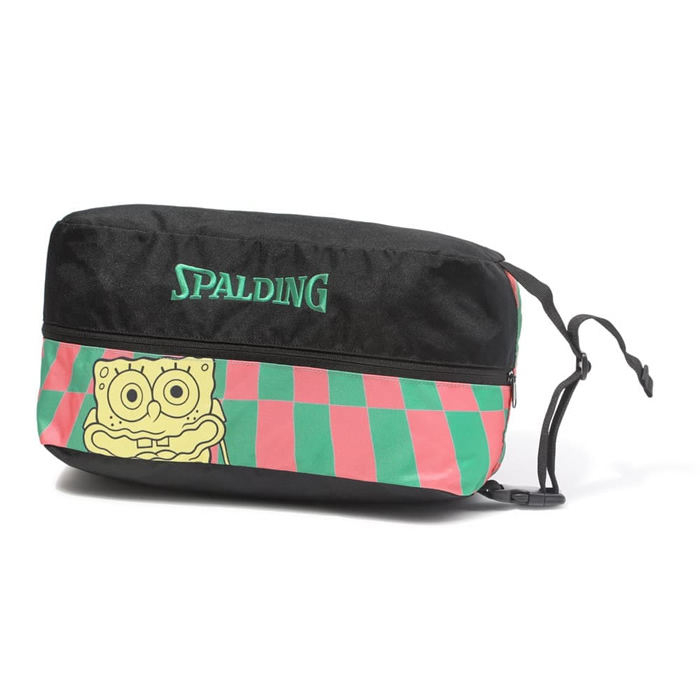 スポルディング シューズバッグ スポンジ・ボブ チェッカーフラッグ 42-002SBC バスケット SPALDING
