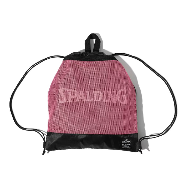 スポルディング バスケットボール用 デイリー ナップサック 42-018MG ブラック×マゼンダ