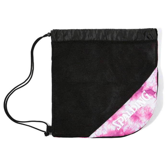 スポルディング バスケットボール用 ボールナップサック タイダイオーセンティック ピンク 50-014TP ブラック×ピンク