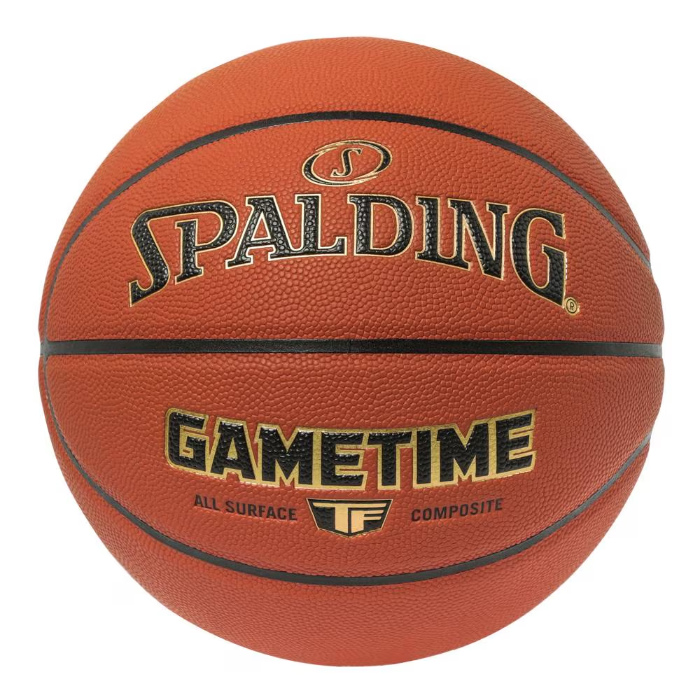 スポルディング バスケットボール ゲームタイム ブラウン 7号球 合成皮革 77-359Z