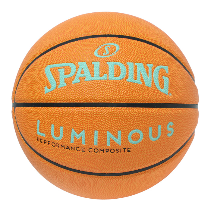 スポルディング バスケットボール ルミナス 合成皮革 ブラウン×ミント 5号 77-981J SPALDING 正規販売店