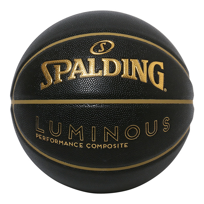 スポルディング バスケットボール ルミナス 合成皮革 ブラック×ゴールド 6号 77-982J SPALDING 正規販売店