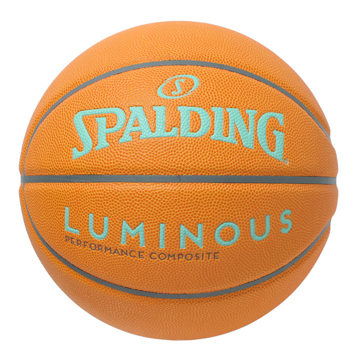 スポルディング バスケットボール ルミナス 合成皮革 ブラウン×ミント 6号 77-984J SPALDING 正規販売店