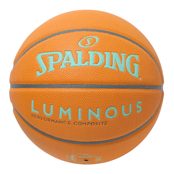 スポルディング バスケットボール ルミナス 合成皮革 ブラウン×ミント 6号 77-984J SPALDING 正規販売店