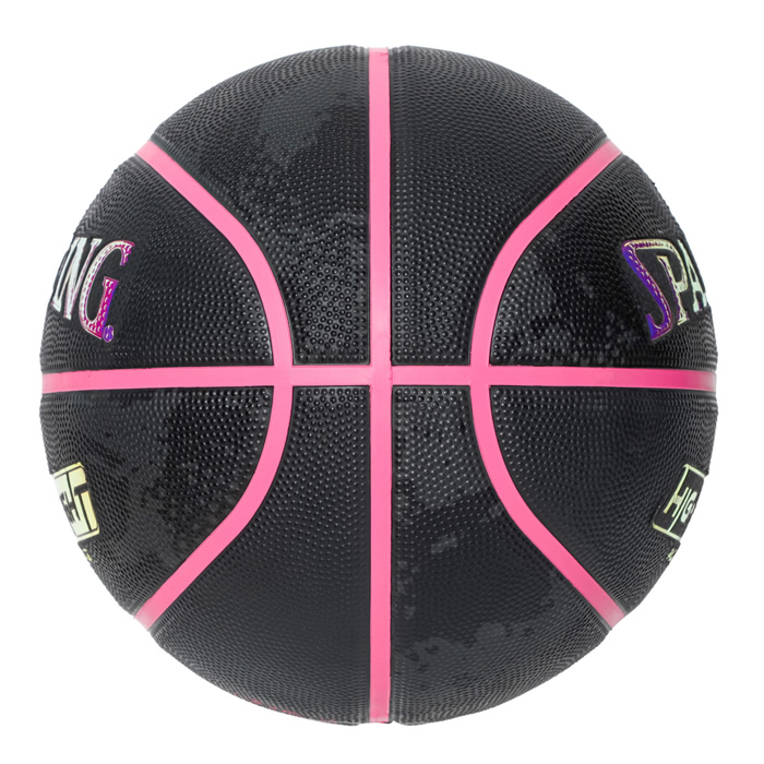 スポルディング バスケットボール ハイライト ピンク ラバー 5号 85-159J SPALDING 正規販売店