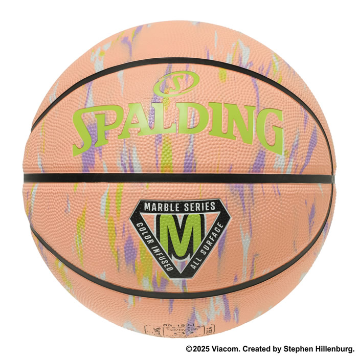 スポルディング バスケットボール パトリック スターマーブル ラバー 5号 85-181J SPALDING 正規販売店