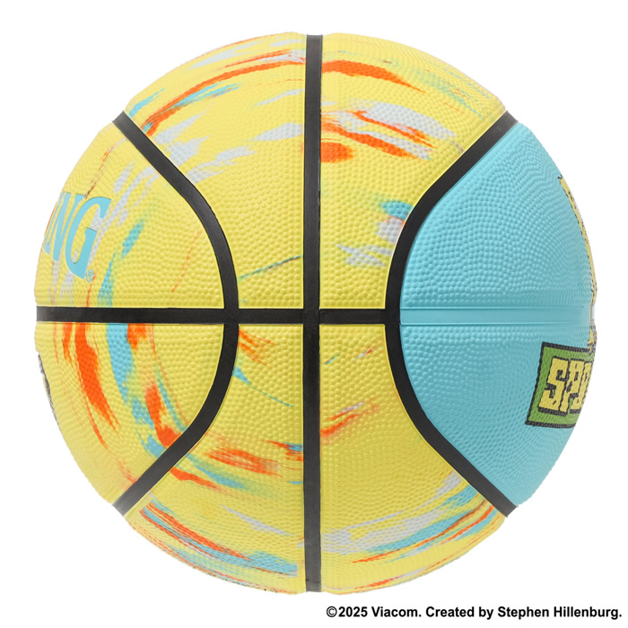 スポルディング バスケットボール スポンジ・ボブ マーブル ラバー 6号 85-184J SPALDING 正規販売店