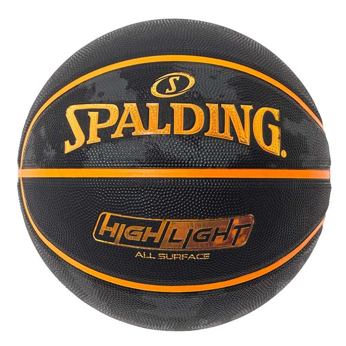 スポルディング バスケットボール ハイライト オレンジ ラバー 6号 85-248J SPALDING 正規販売店