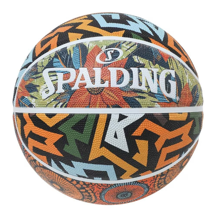 スポルディング バスケットボール アフリカン バティック 7号球 ラバー 85-257J