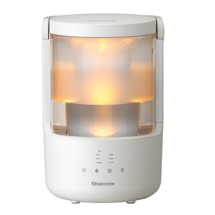リズム 超音波式 加湿器 2L MIST250 ライトグレー 9YYA64RH08 プレハブ7畳まで 木造4畳まで