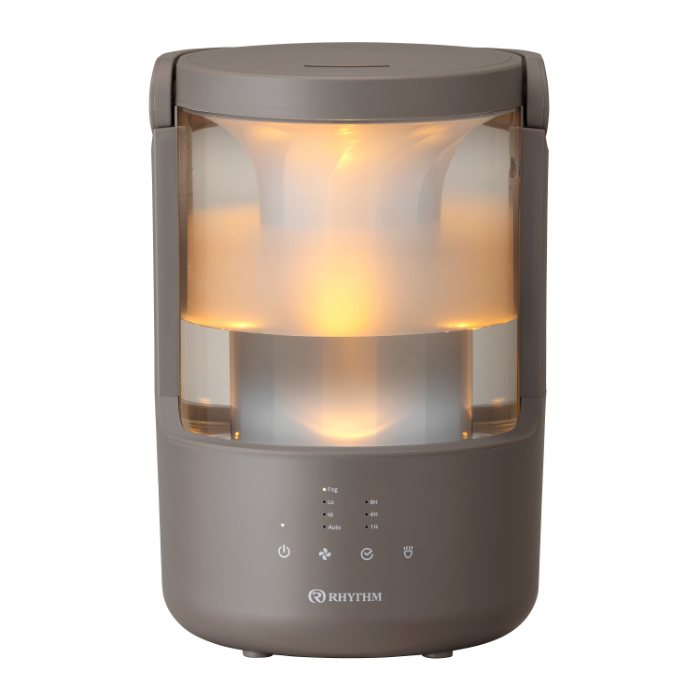 リズム 超音波式 加湿器 2L MIST250 ウォームグレー 9YYA64RH84 プレハブ7畳まで 木造4畳まで