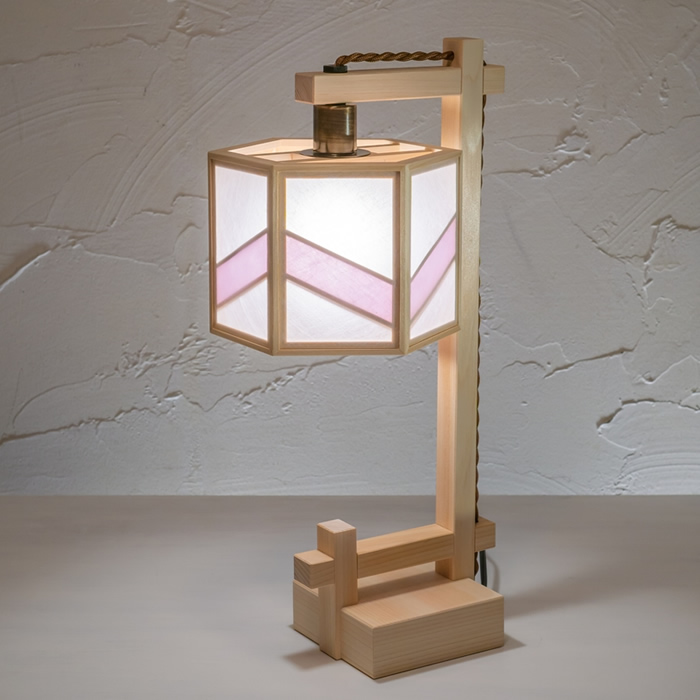 新洋電気 コンビネーションランプ スタンドライト 湊 sou 不織布+藤 A554-H 和風照明 おしゃれ