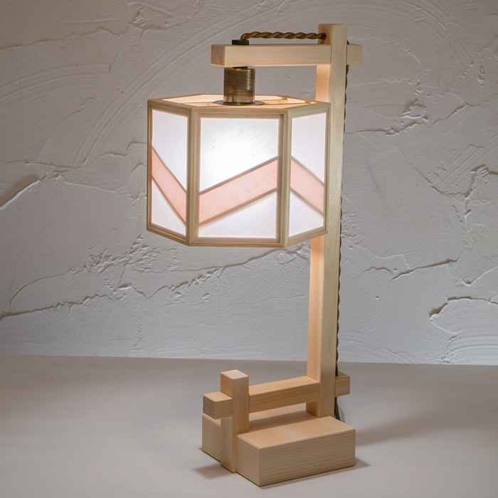 新洋電気 コンビネーションランプ スタンドライト 湊 sou 不織布+桜 A554-I 和風照明 おしゃれ