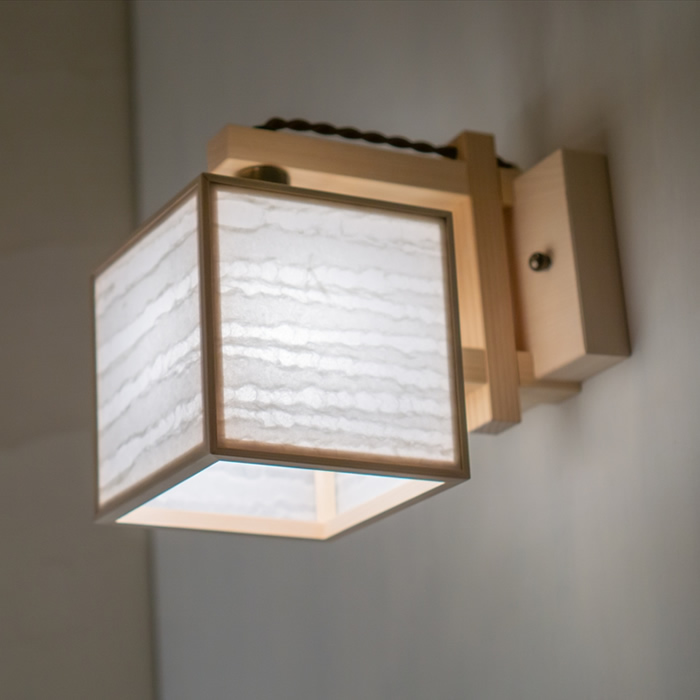 新洋電気 コンビネーションランプ ブラケットライト 凡 bon 波落水 AB625-A 和風照明 おしゃれ