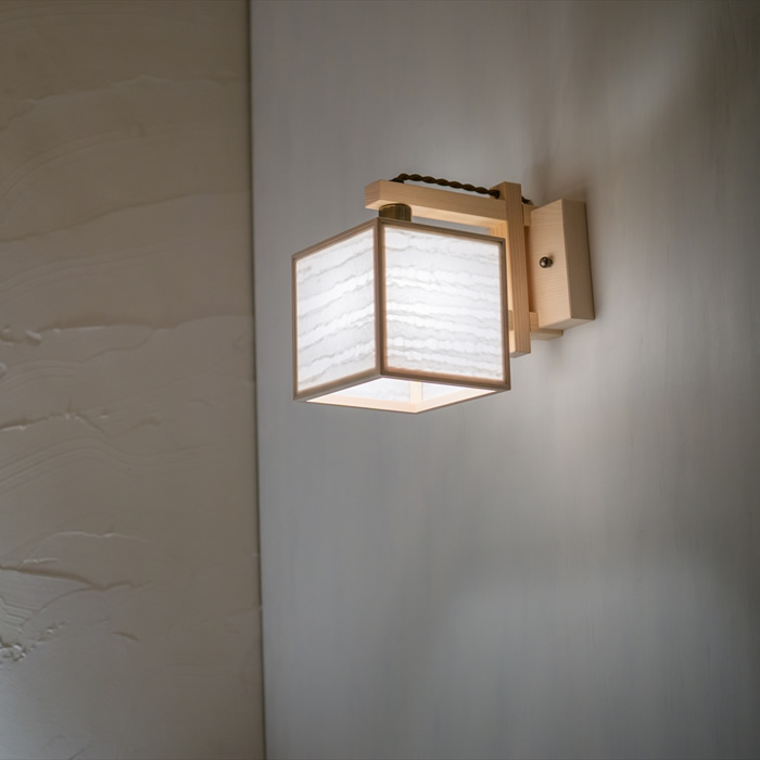 新洋電気 コンビネーションランプ ブラケットライト 凡 bon 波落水 AB625-A 和風照明 おしゃれ