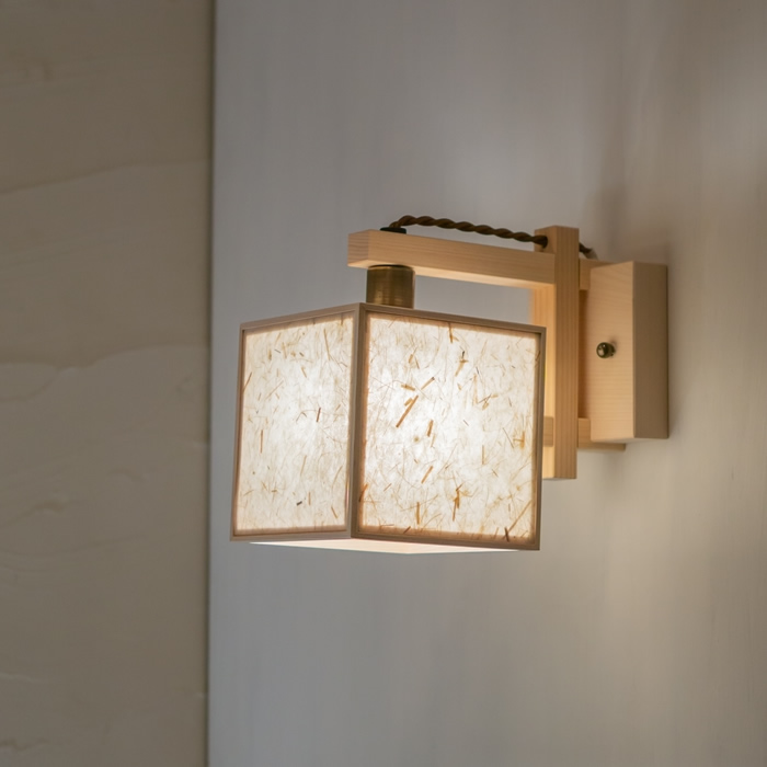 新洋電気 コンビネーションランプ ブラケットライト 凡 bon スサ入 AB625-B 和風照明 おしゃれ