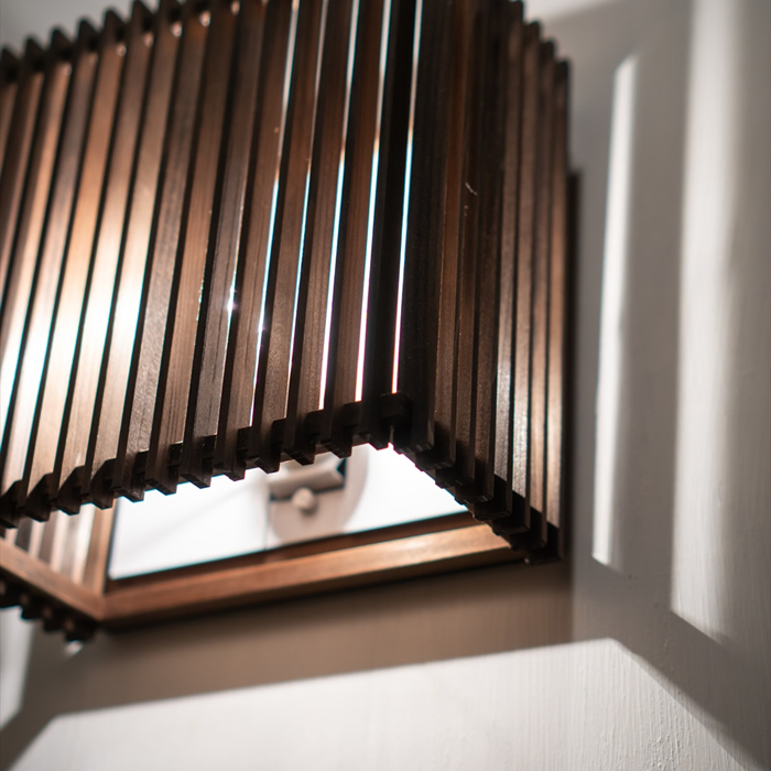 新洋電気 ブラケットライト ウォールランプ 簾 ren AB660 和風照明 おしゃれ