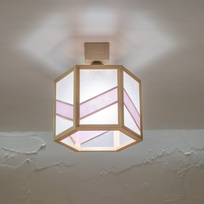 新洋電気 コンビネーションランプ シーリングライト 湊 sou 不織布+藤 AC934-H 和風照明 おしゃれ