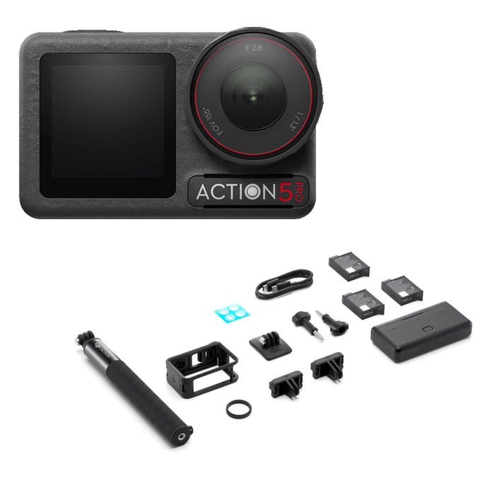 DJI アクションカメラ Osmo Action 5 Pro アドベンチャーコンボ ACTION5PRO-A-COMBO