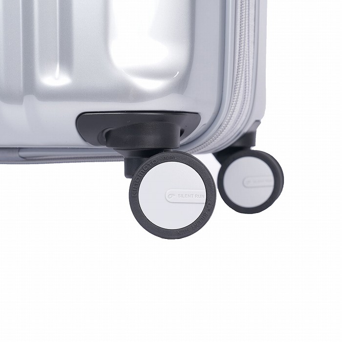 A.L.I ハードキャリーケース デカかるEdge 拡張タイプ 10泊以上 102L+18L ALI-089-102-CSIL クロームシルバー