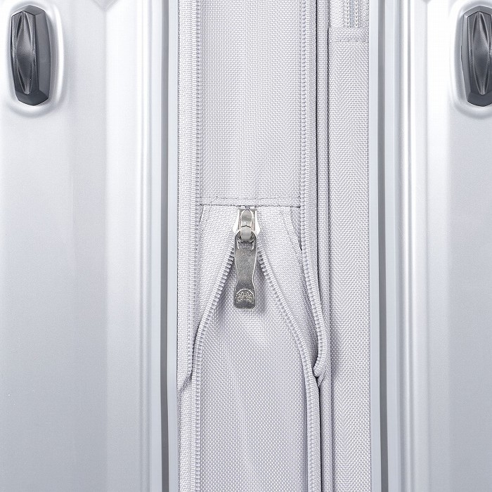 A.L.I ハードキャリーケース デカかるEdge 拡張タイプ 10泊以上 102L+18L ALI-089-102-CSIL クロームシルバー