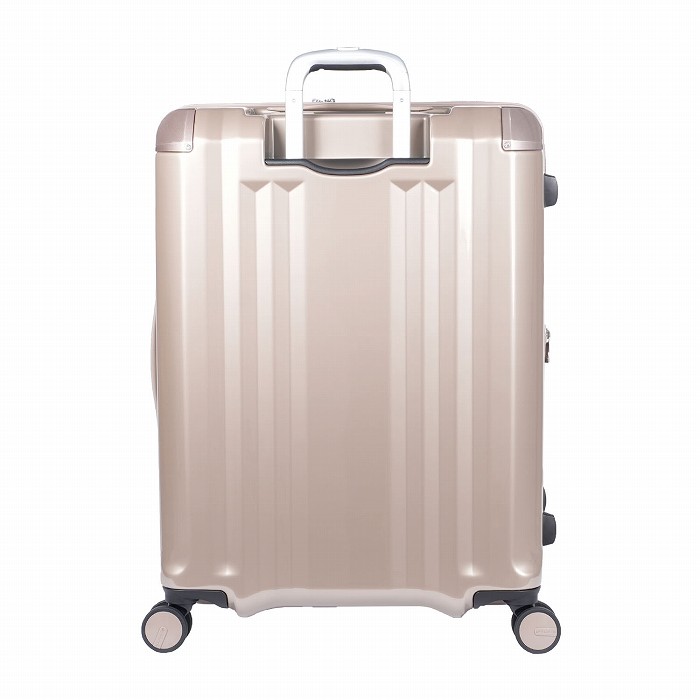 A.L.I ハードキャリーケース デカかるEdge 拡張タイプ 10泊以上 102L+18L ALI-089-102-SG シャンパンゴールド