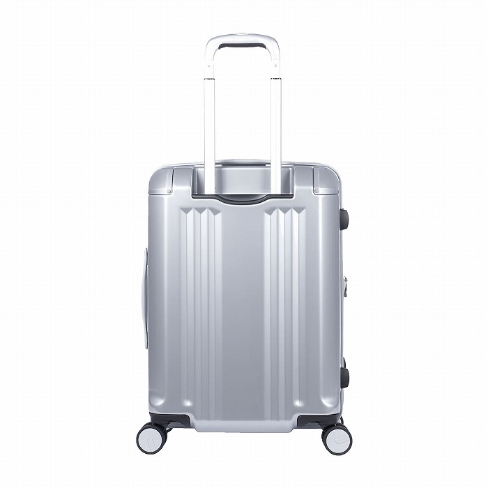 A.L.I ハードキャリーケース デカかるEdge 拡張タイプ 4~6泊 52L+8L ALI-089-22W-CSIL クロームシルバー