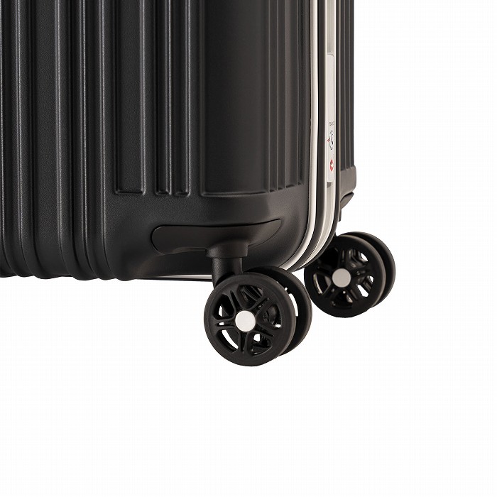A.L.I ハードキャリーケース Magicalouis マジカルイス 4~6泊 64L ALI-5088-24-MBK マットブラック