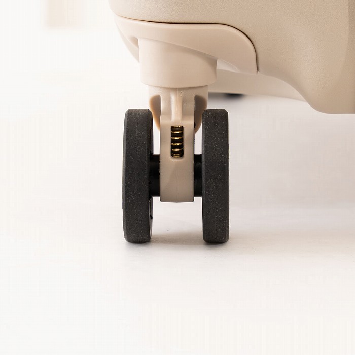 A.L.I ハードキャリーケース DrinkHolder and Suspension 1~3泊 37L+7L ALI-6030SD-18W-LT ラテ