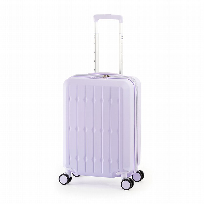 A.L.I ハードキャリーケース DrinkHolder and Suspension 1～3泊 37L＋7L ALI-6030SD-18W-PL パステルラベンダー