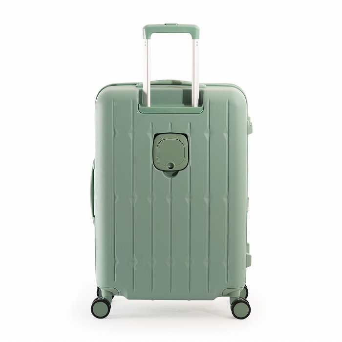 A.L.I ハードキャリーケース DrinkHolder and Suspension 4~6泊 66L+10L ALI-6030SD-24W-AG アッシュミントグリーン