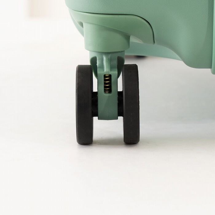 A.L.I ハードキャリーケース DrinkHolder and Suspension 4~6泊 66L+10L ALI-6030SD-24W-AG アッシュミントグリーン