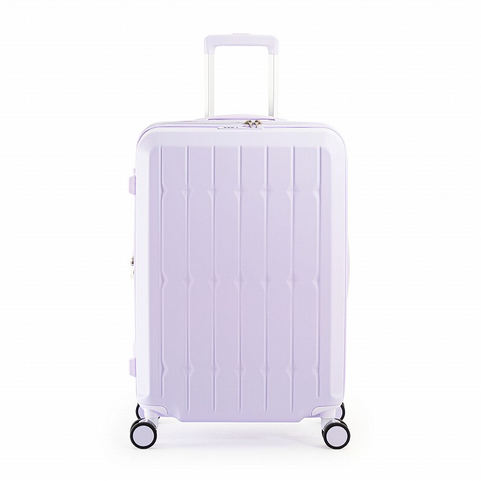 A.L.I ハードキャリーケース DrinkHolder and Suspension 4~6泊 66L+10L ALI-6030SD-24W-PL パステルラベンダー