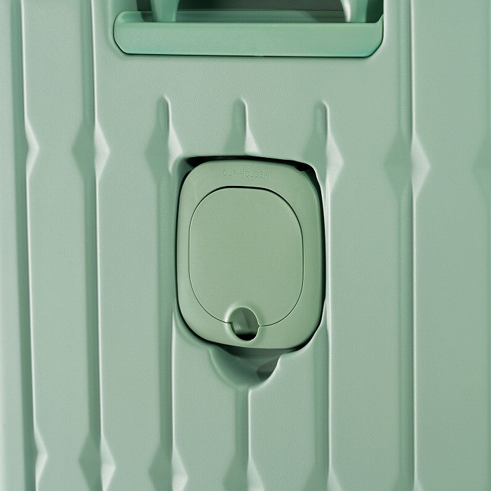 A.L.I ハードキャリーケース DrinkHolder and Suspension 7~9泊 99L+13L ALI-6030SD-28W-AG アッシュミントグリーン