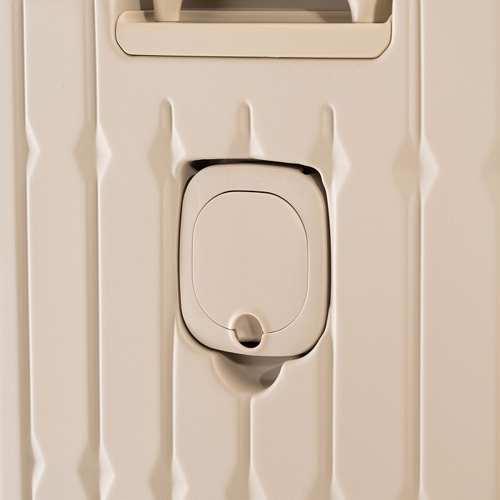 A.L.I ハードキャリーケース DrinkHolder and Suspension 7~9泊 99L+13L ALI-6030SD-28W-LT ラテ