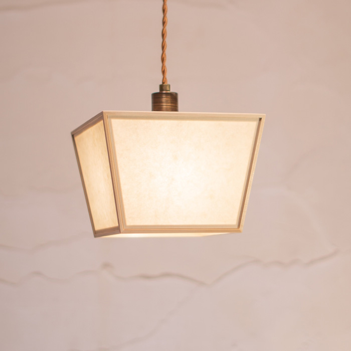 ペンダントライト AP861-B コンビネーションランプ ペンダントライト 升 新洋電気 和風照明 和室 おしゃれ