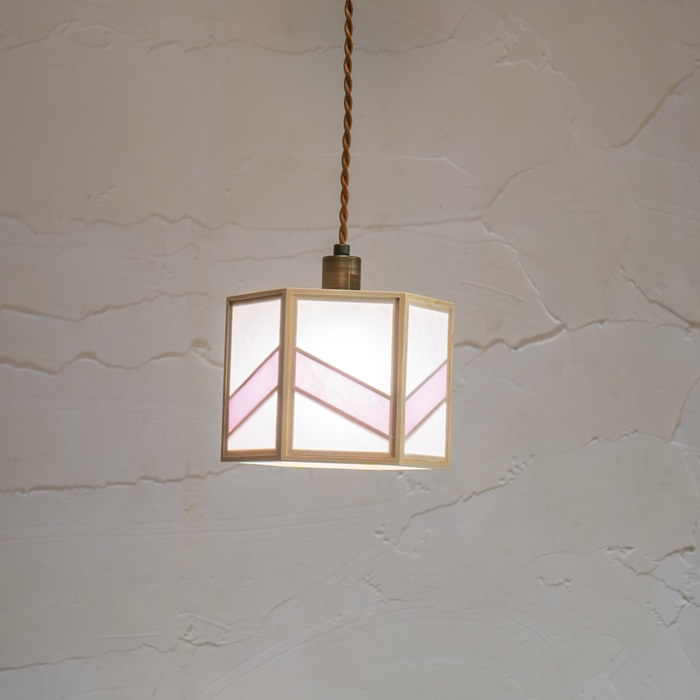 新洋電気 コンビネーションランプ ペンダントライト 湊 sou 不織布+藤 AP864-H