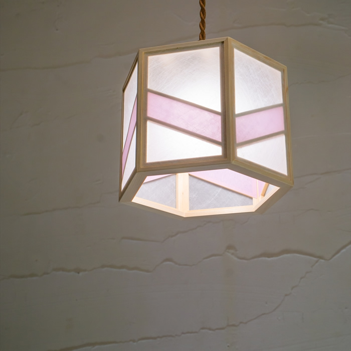 新洋電気 コンビネーションランプ ペンダントライト 湊 sou 不織布+藤 AP864-H