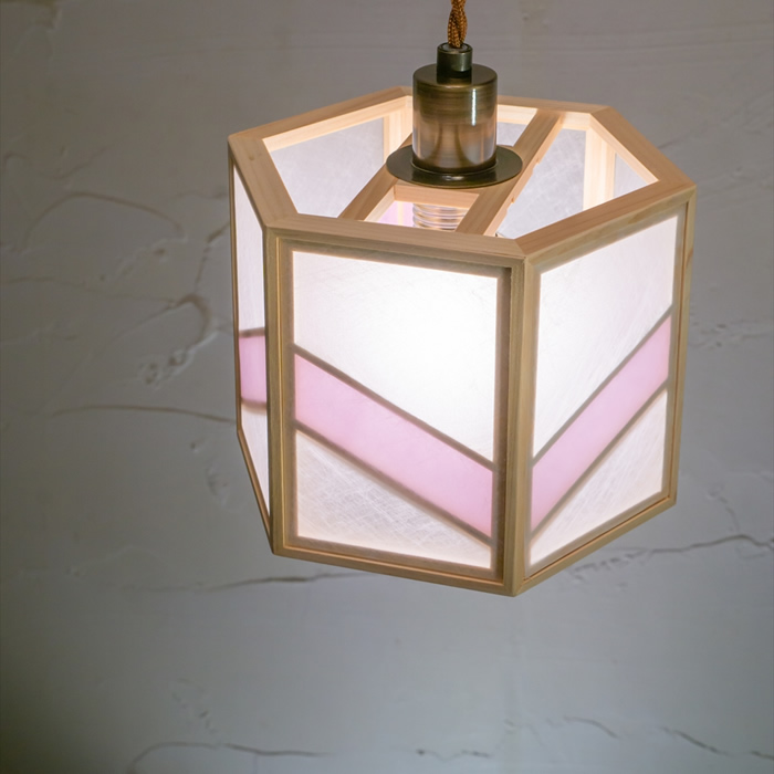 新洋電気 コンビネーションランプ ペンダントライト 湊 sou 不織布+藤 AP864-H