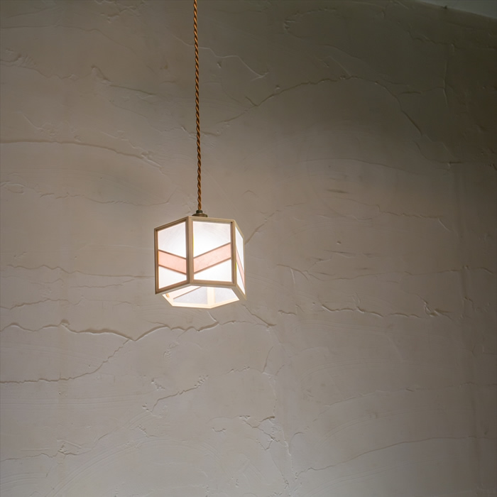 新洋電気 コンビネーションランプ ペンダントライト 湊 sou 不織布+桜 AP864-I