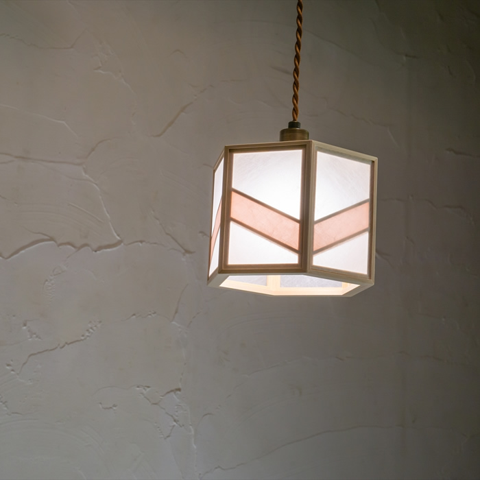 新洋電気 コンビネーションランプ ペンダントライト 湊 sou 不織布+桜 AP864-I